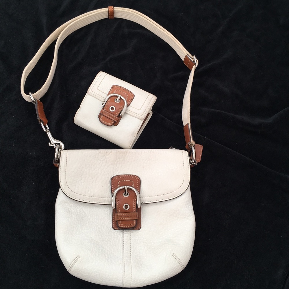 Coach shoulder bag and wallet